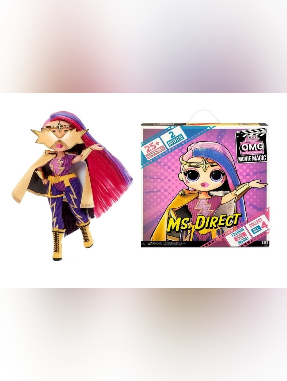 LOL Surprise OMG Movie Magic Ms. Direct Fashion Doll